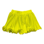 Twinset Gonna Tinta Unita con Balze per Neonata 251GJ2QQ5N GIALLO FLUO TWINSET 