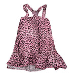 4Giveness Abito tinta unita con Fantasia Maculata Rosa per Bambina FGCG3944X ROSA 4GIVENESS 
