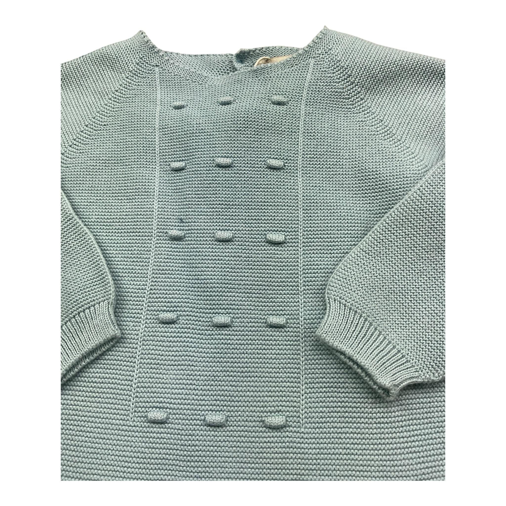 WEDOBLE tutina tinta unita con ricami Azzurro per Neonato V2202346A AZZURRO WEDOBLE 