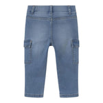 Mayoral Jeans Tinta Unita con Tasconi per Bambino 1578J AZZURRO MAYORAL 