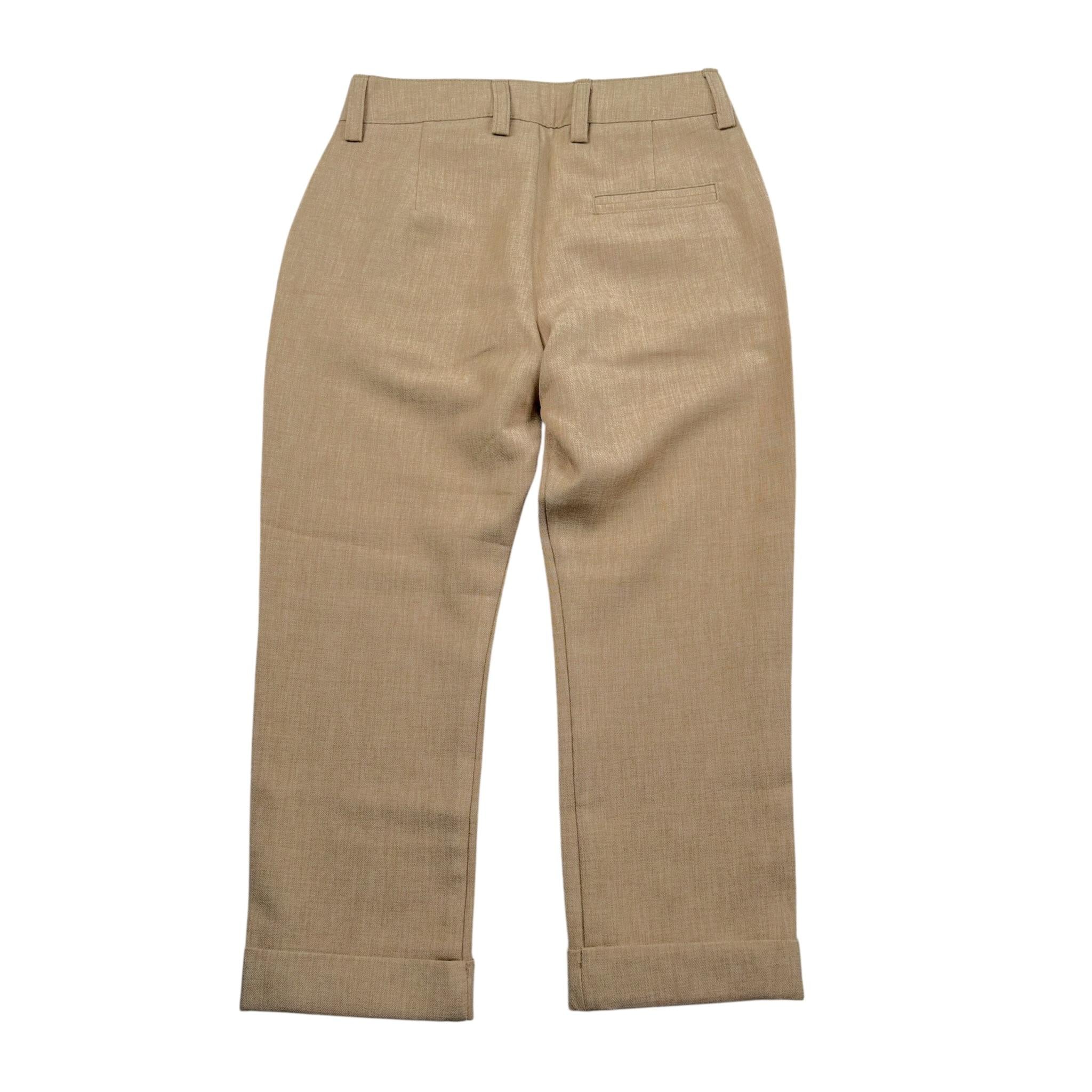 Daniele Alessandrini Pantalone Tinta Uinita Beige per Bambino 1295P00076 BEIGE DANIELE ALESSANDRINI 
