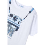 Mayoral T-Shirt Girocollo Tinta Unita per Bambino 3044 BIANCO MAYORAL 