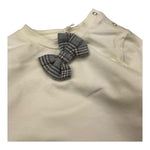 LE BEBE' shirt girocollo tinta unita con applicazione Bianco per Neonata LBB5214 BIANCO LE BEBE' 