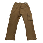 PAOLO PECORA pantalone tinta unita con elastico in vita Fango per Bambino PP3852 FANGO PAOLO PECORA 