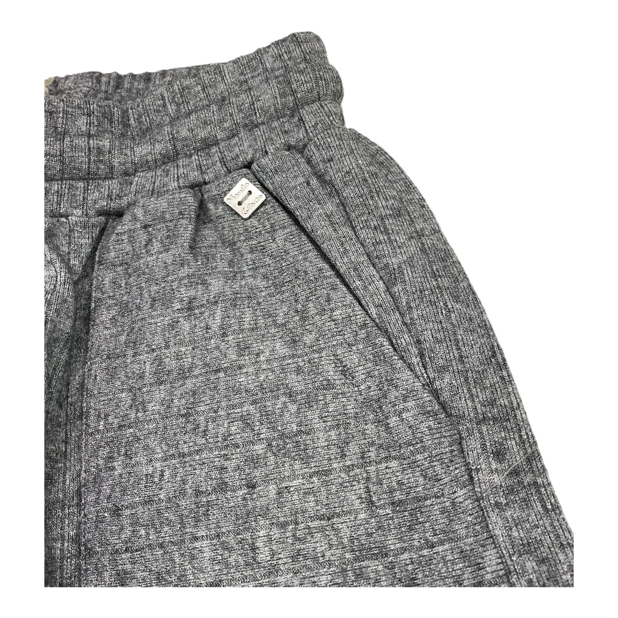 MANILA GRACE pantalone tinta unita con elastico in vita Grigio per Bambina MFJF24P132 GRIGIO MANILA GRACE 