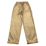 LU LU BY MISS GRANT pantalone tinta unita con elastico in vita Oro per Bambina LL3244 ORO LU LU BY MISS GRANT 