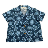 Zhoe & Tobiah Camicia Mezza Manica Tinta Unita Stampa Fantasia per Neonato WI1BN BLU ZHOE & TOBIAH 