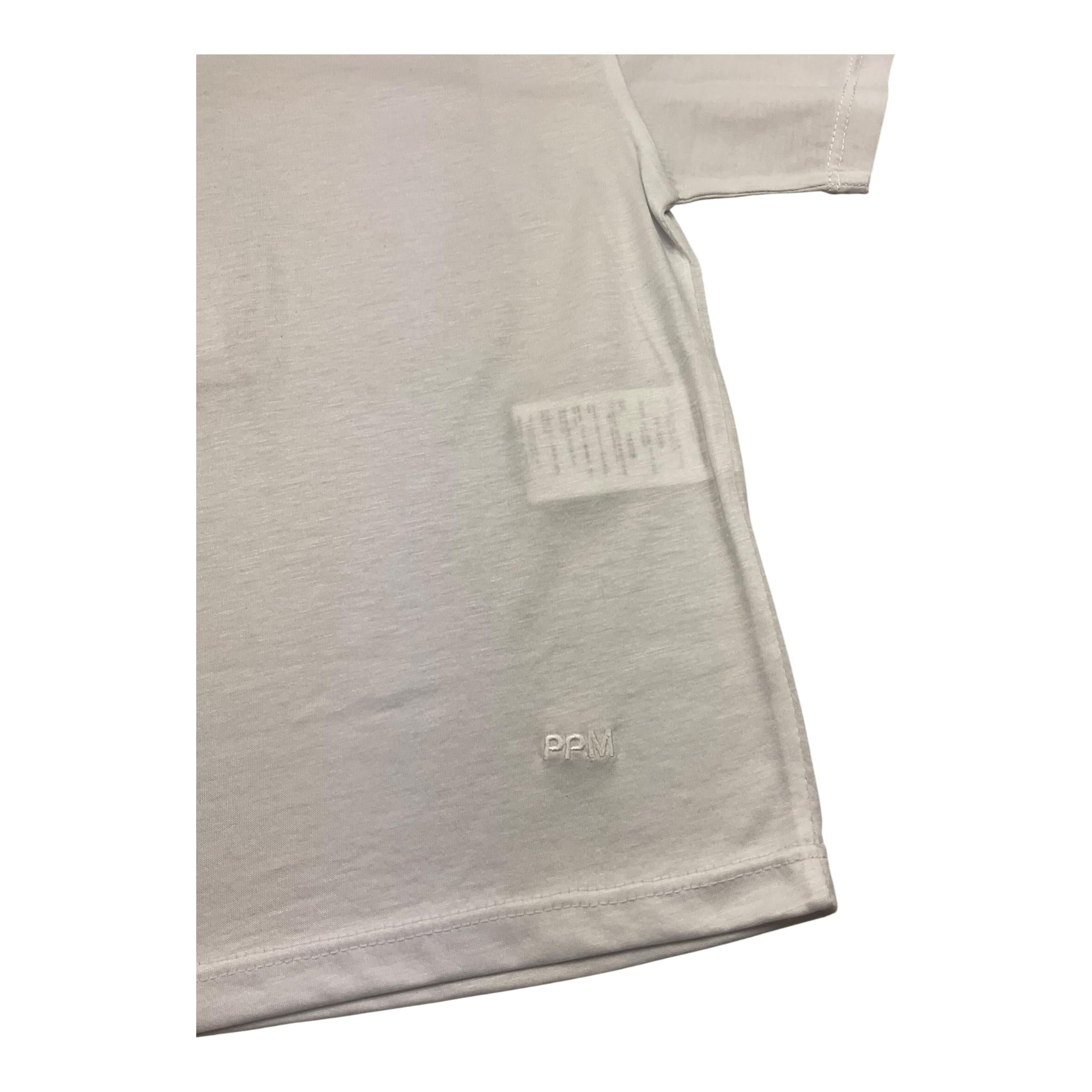 Paolo Pecora T-Shirt Girocollo Tinta Unita per Bambino PP3906X BIANCO PAOLO PECORA 