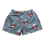 Saint Barth Costume Tinta Unita con Fantasia per Bambino 0073L BLU SAINT BARTH 