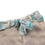 Miss Grant Short Tinta Unita con Elastico In Vita per Neonata MG1362 BEIGE MISS GRANT 