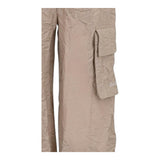Dou Dou Pantalone Modello Cargo Tinta Unita con Tasconi per Bambina DW6P90 FANGO DOU DOU 