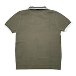 Never Too Polo Mezza Manica tinta unita Verde per Bambino NT2371B VERDE NEVER TOO 