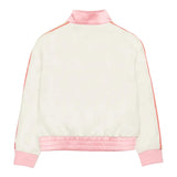 Diesel Felpa con Zip Tinta Unita per Bambina J02184 BIANCO DIESEL 