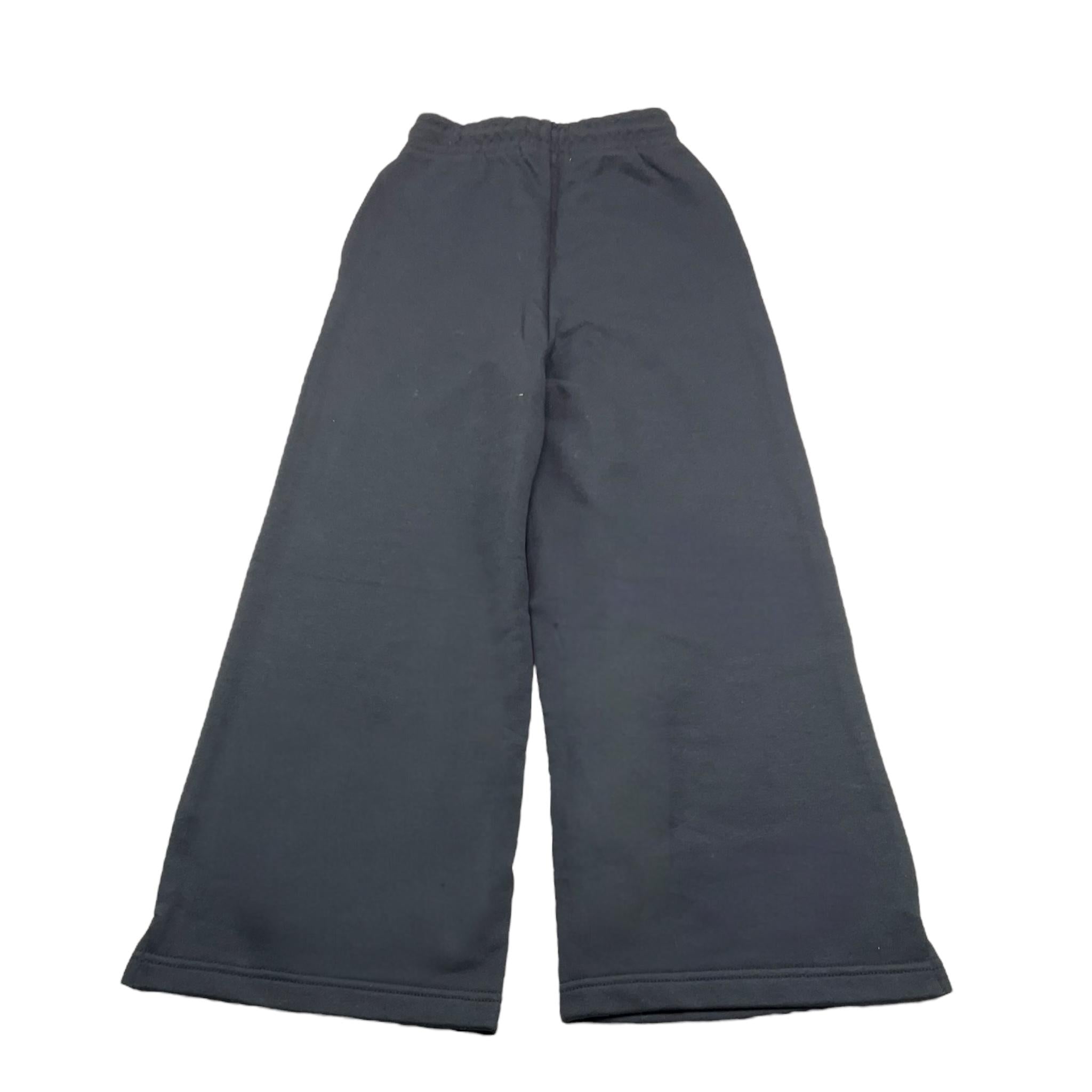 CALVIN KLEIN pantalone modello a palazzo tinta unita Nero per Bambina IG0IG02174 NERO CALVIN KLEIN 