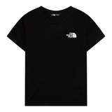 The North Face T-Shirt Girocollo Tinta Unita con Stampa per Bambino NF0A8DRPJK3 NERO THE NORTH FACE 