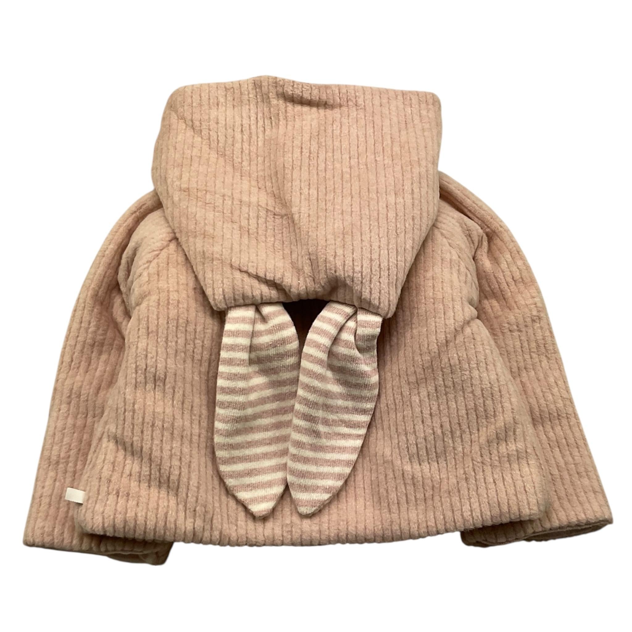 PAZ RODRIGUEZ cappotti tinta unita con cappuccio e orecchie Rosa per Neonata 012192046A ROSA PAZ RODRIGUEZ 