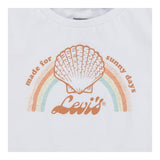 Levi'S Completo 2 Pezzi T-Shirt-Pantalone Bicolore per Neonata 1EK066 BIANCO LEVI'S 