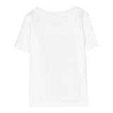 STELLA McCARTNEY t-shirt girocollo tinta unita con stampa in contrasto Bianco per Neonato TT8661 BIANCO STELLA McCARTNEY 
