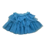 LIU JO gonna tinta unita in tulle Verde petrolio per Neonata KF4047J9239 VERDE PETROLIO LIU JO 