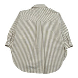 Lu Lu By Miss Grant Camicia Tinta Unita con Fantasia A Righe per Bambina LL3646 BEIGE LU LU BY MISS GRANT 