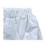 Le Bebe Culotte Tinta Unita con Logo per Neonata LBG6368 BIANCO LE BEBE 