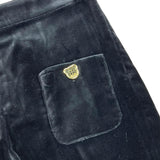 MOSCHINO short tinta unita in velluto Nero per Bambina HDQ01V NERO MOSCHINO 