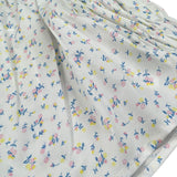 A' La Page Camicia Tinta Unita con Fantasia Fiori per Bambina AL27J BIANCO A' LA PAGE 