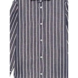 Fay Camicia Tinta Unita Manica Lunga con Fantasia A Righe per Neonato FW5P60XN BLU FAY 