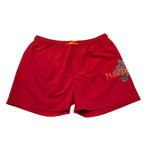 Plein Sport Swim Costume Tinta Unita con Logo per Bambino PS25KBBM02 ROSSO PLEIN SPORT SWIM 