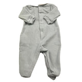 LALALU' tutina tinta unita con stampa Azzurro per Neonato TCL1NX AZZURRO LALALU' 