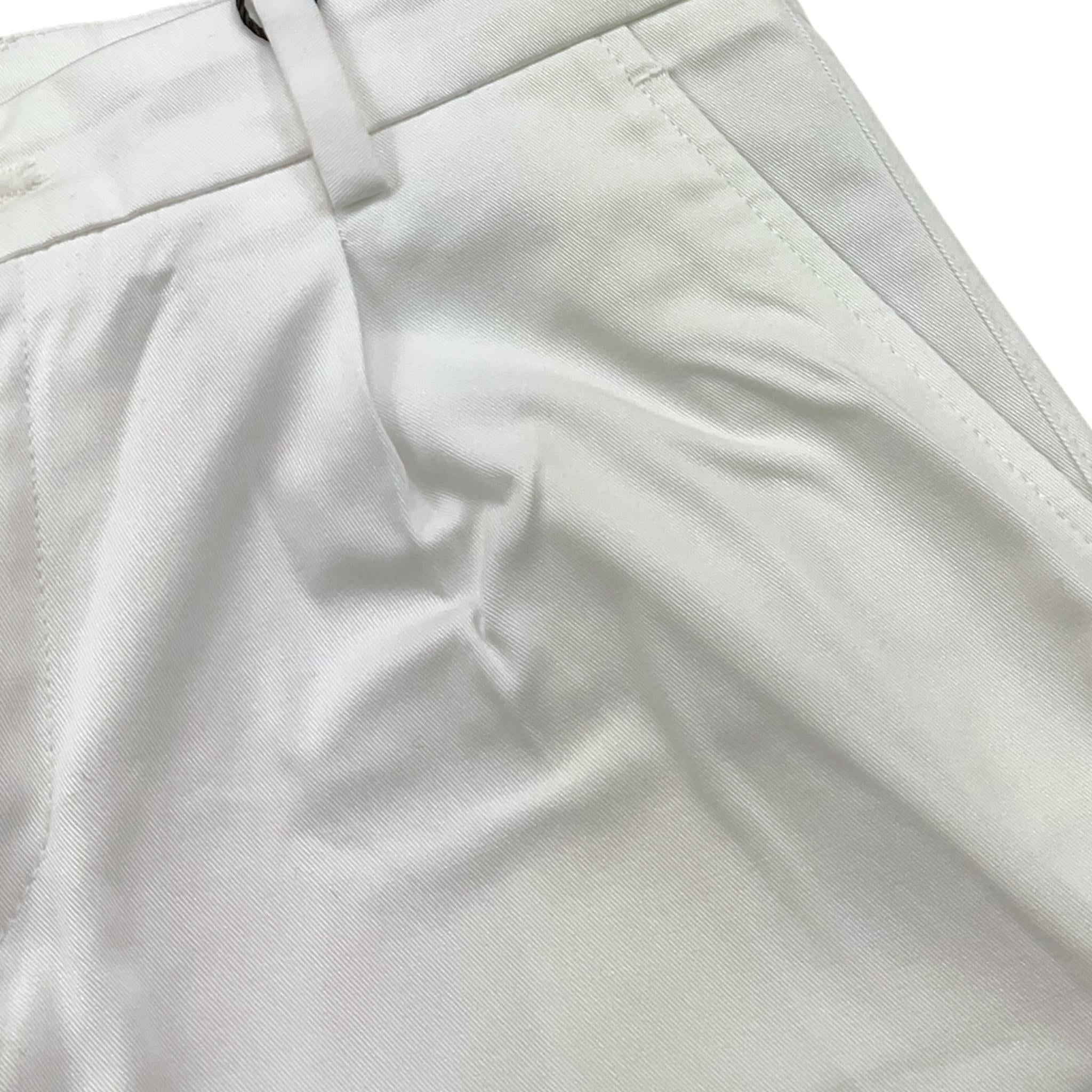 Dolce & Gabbana Bermuda Tinta Unita con Logo per Bambino L43Q25G7M4D BIANCO DOLCE & GABBANA 