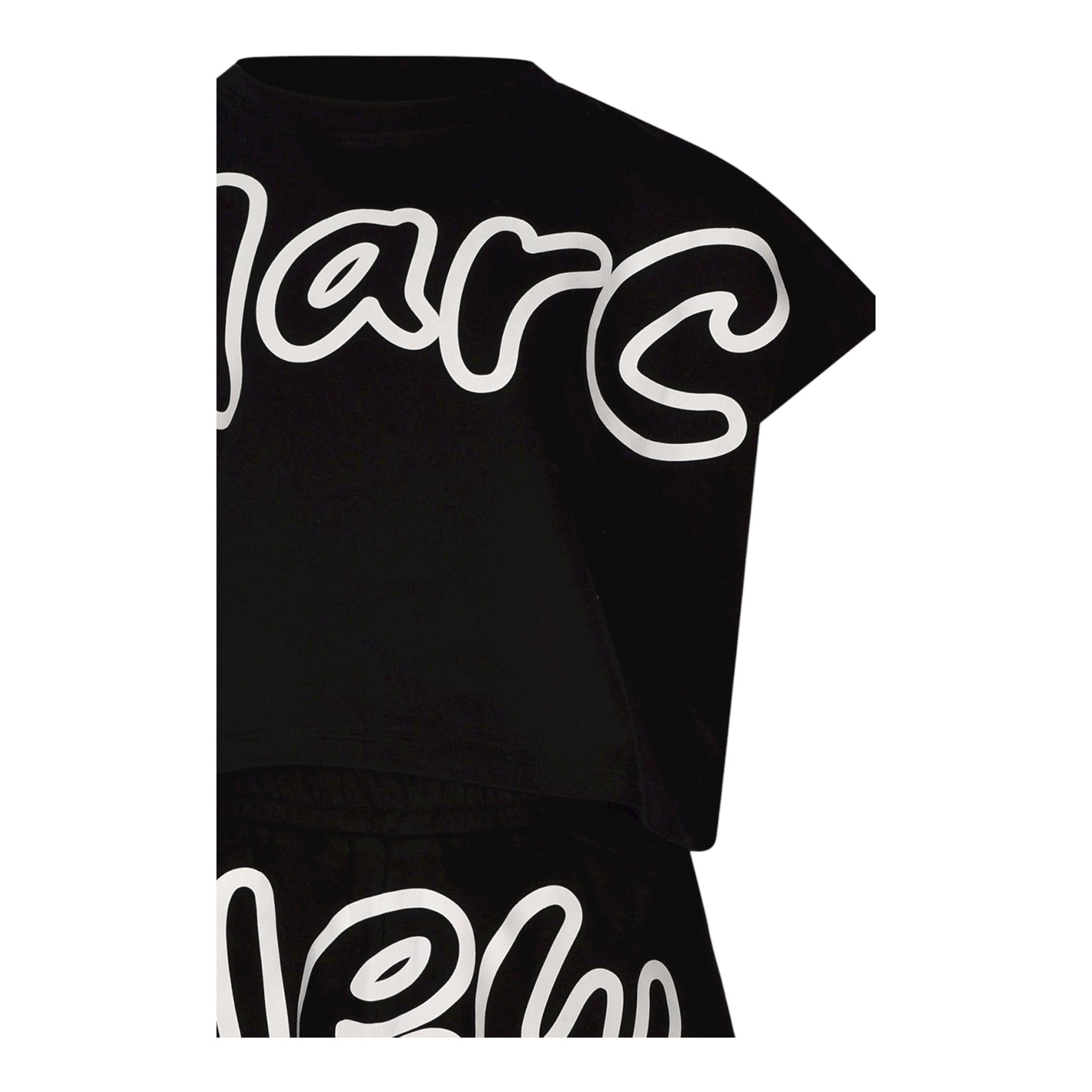Marc Ellis Completo 2 Pezzi T-Shirt-Short per Bambina JMJCM01236 NERO MARC ELLIS 