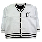 Just Cavalli Cardigan Tinta Unira con Logo per Bambina JGP26168CD BIANCO JUST CAVALLI 