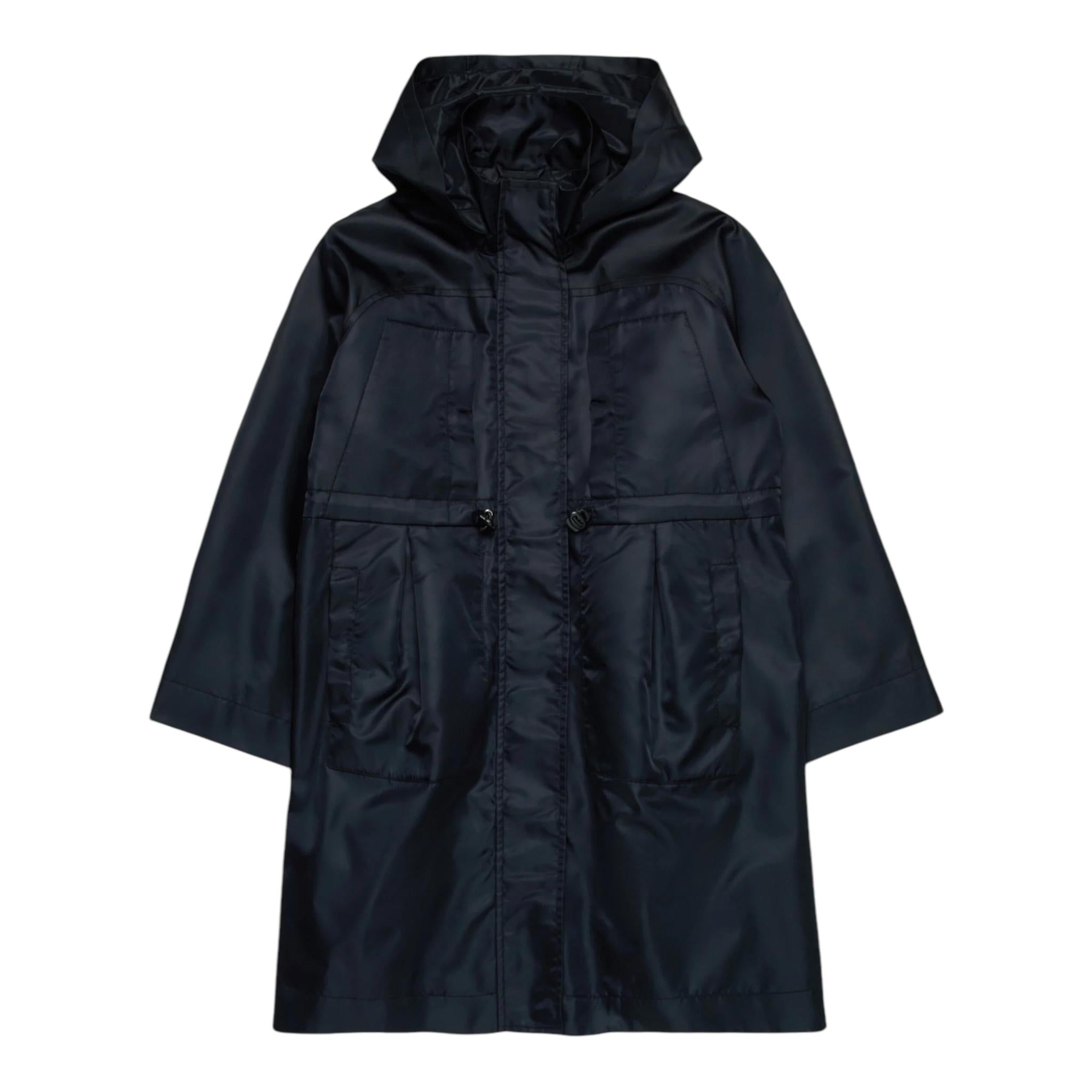 MAX&Co. giubbino tinta unita con cappuccio Nero per Bambina MX0046 NERO MAX&Co. 