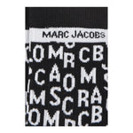 MARC JACOBS calzini tinta unita con logo Nero per Bambino W60389 NERO MARC JACOBS 