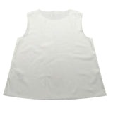 Il Gufo Canotta Girocollo Tinta Unita per Bambina P25TC091N0074 PANNA IL GUFO 