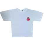 Moschino Completo 2 Pezzi Leggins-T-Shirt Tinta Unita con Stampa per Bambina HDG01P BIANCO MOSCHINO 