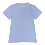 John Richmond T-Shirt Girocollo Tinta Unita con Stampa per Bambino RBP25117TSXX AZZURRO JOHN RICHMOND 