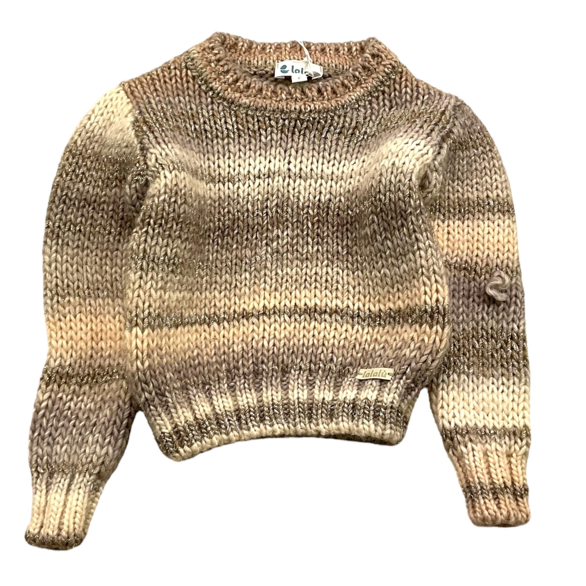 LALALU' maglia girocollo multifantasia Multicolor per Neonata MGL80NB MULTICOLOR LALALU' 