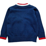 Trussardi Cardigan Tinta Unita Scollo A V per Neonato TIP26007CD BLU TRUSSARDI 