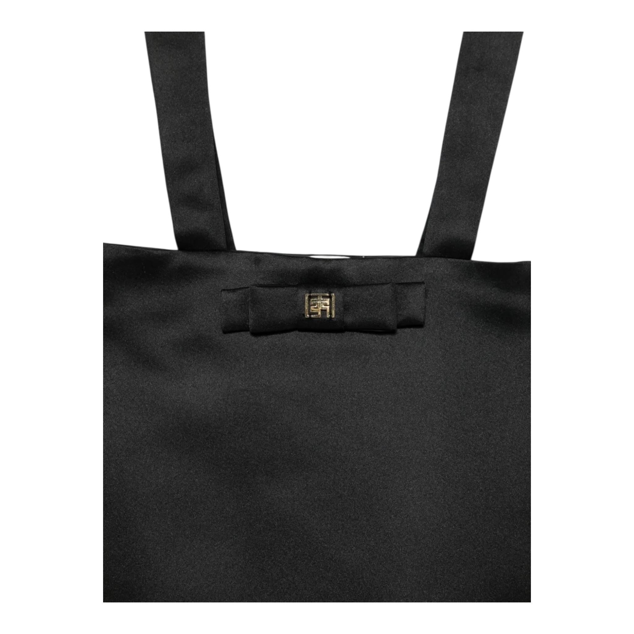 ELISABETTA FRANCHI salopette modello gonna tinta unita con fiocco Nero per Bambina EFGO170 NERO ELISABETTA FRANCHI 