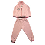 EBITA completo 3 pezzi felpa-shirt-pantalone Rosa per Neonata 3528 ROSA EBITA 