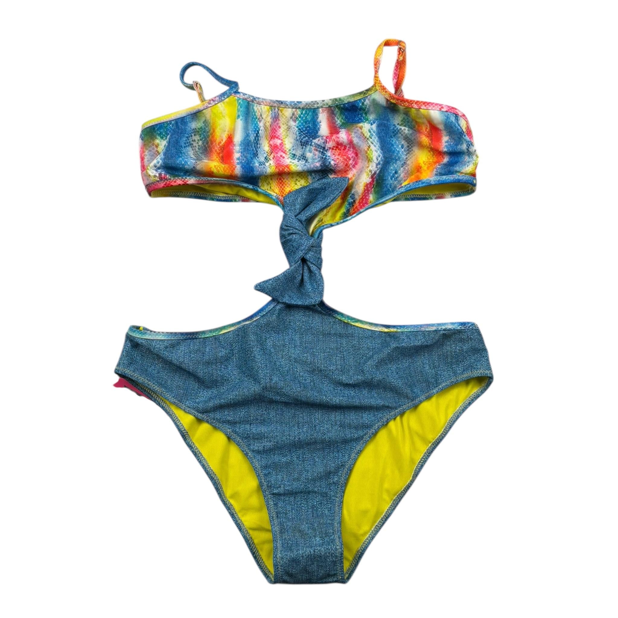 4Giveness Costume Intero con Fantasia per Bambina 125GBWIN5369 BLU 4GIVENESS 