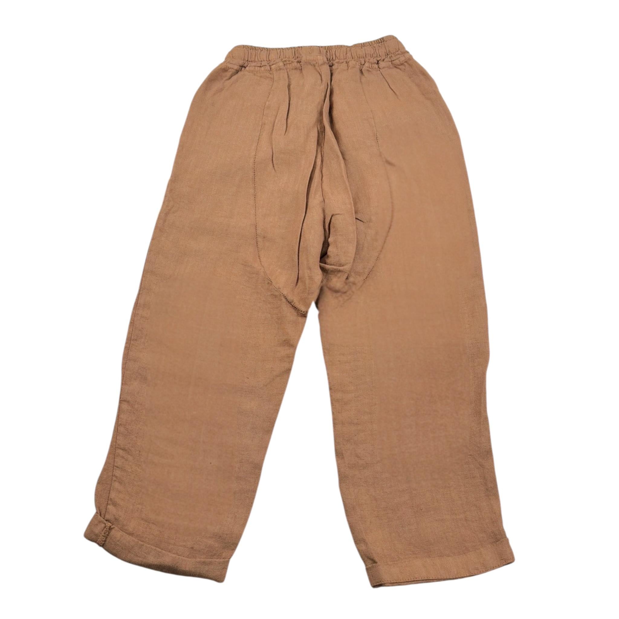 I'M Brian Pantalone tinta unita con Elastico In Vita Cammello per Bambino PA1337 CAMMELLO I'M BRIAN 