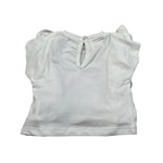 M+E' T-Shirt Girocollo tinta unita con Stampa Bianco per Neonata UE1377 BIANCO M+E' 