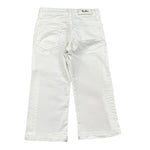 Fun & Fun Pantalone Tinta Unita con Girovita Regolabile per Bambina FNBPT14424 BIANCO FUN & FUN 