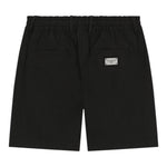 Dolce & Gabbana Bermuda Tinta Unita con Logo per Bambino L43P32 NERO DOLCE & GABBANA 