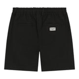 Dolce & Gabbana Bermuda Tinta Unita con Logo per Bambino L43P32 NERO DOLCE & GABBANA 