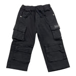 JOHN RICHMOND pantalone tinta unita con elastico in vita Nero per Bambino RBA24160PAX NERO JOHN RICHMOND 