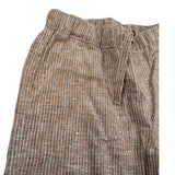Please Pantalone Tinta Unita con Elastico In Vita per Bambino PE54301B73J MARRONE PLEASE 